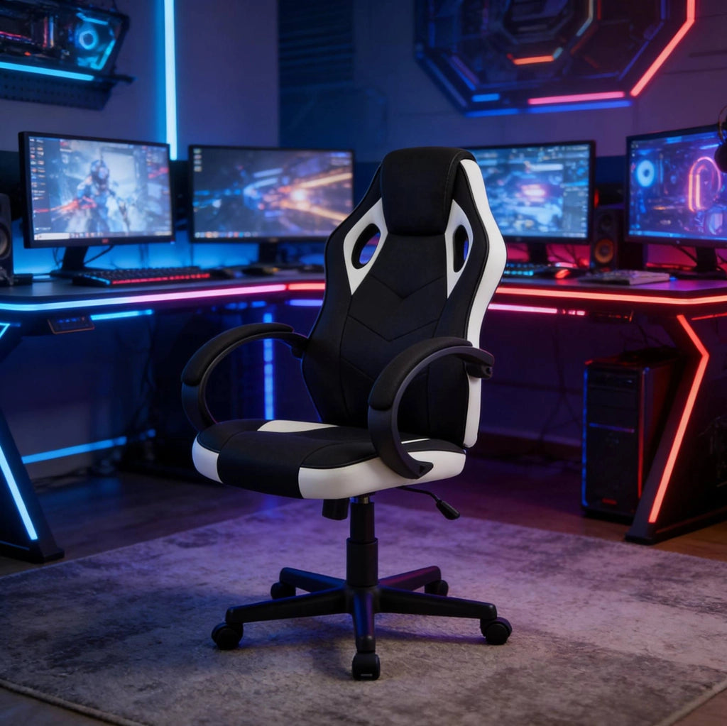 Sedia da ufficio ergonomica con altezza regolabile