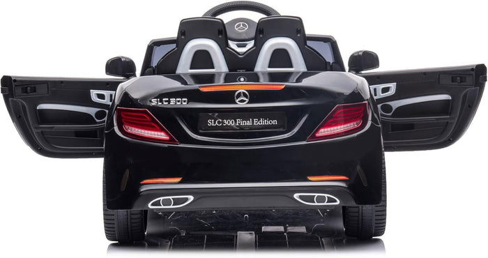 Macchina Elettrica per Bambini Licenza Ufficiale Mercedes SLC 300 "Final Edition" 10,8V 3,1Ah Nero