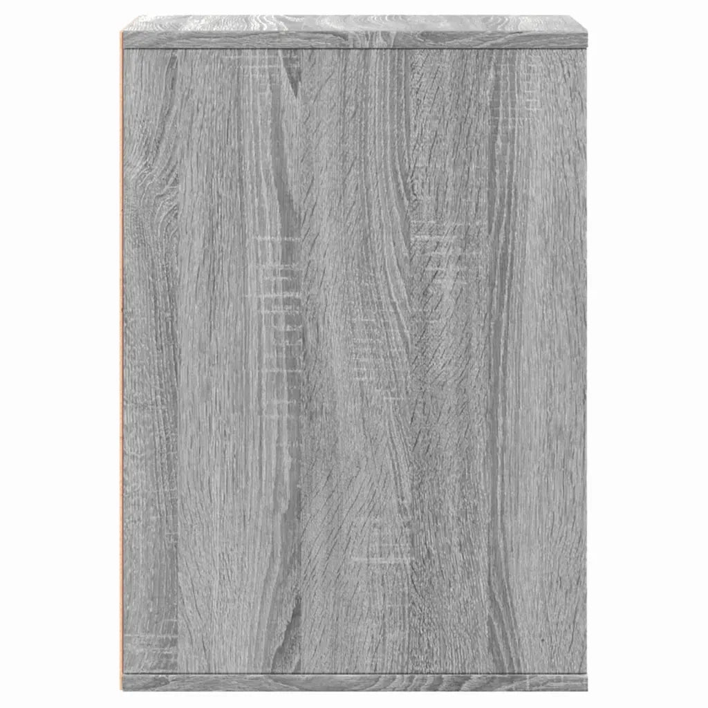 vidaXL Cassettiera Angolare Grigio Sonoma 40x41x58cm Legno Multistrato