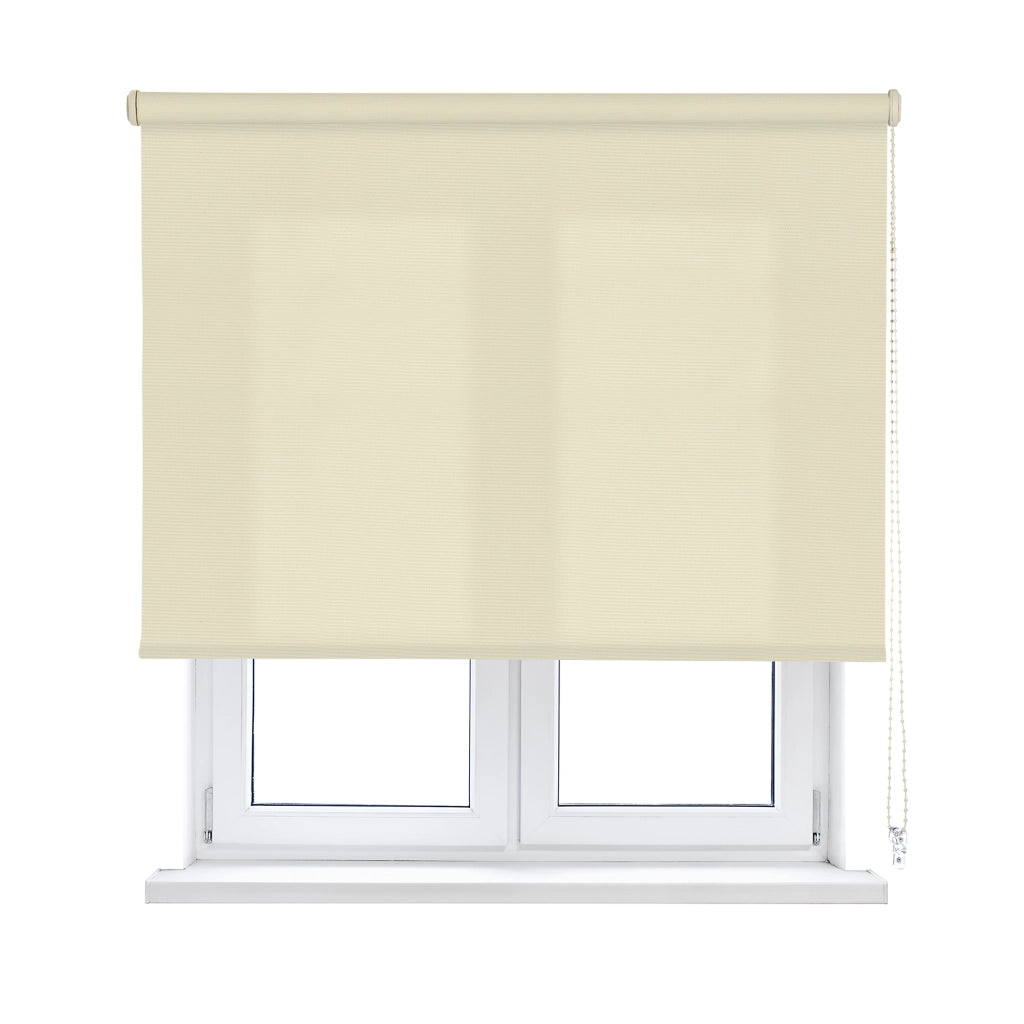 VIEWTEX Tenda a rullo Easy Fix Traslucida Ecofuture (100% tessuto riciclato) Ivory 60 X 190cm - Made in Europe - 5 anni di garanzia