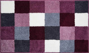 Pavimento da bagno in poliacrilato 100% ultraleggero, antiscivolo, certificato Oeko-Tex, garanzia 5 anni, misura 80x140 cm, colore borgogna.