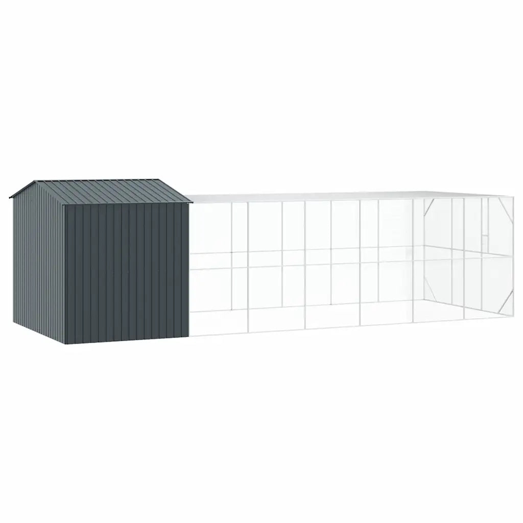 Gabbia per uccelli Antracite 845 x 304 x 247 cm Acciaio zincato 3325167