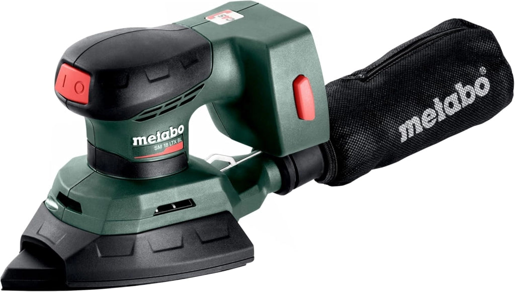 Smerigliatrice multifunzione a batteria SM 18 LTX BL – 18 V, CAS, 20.000 giri/min. Numero di oscillazioni – Motore brushless, piastra triangolare/rettangolare, sacchetto per la polvere, presa