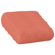 Federa 6 pz HEERLEN Rosso Arancio Ø 15 x 40 cm corduroy 923250