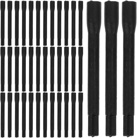 Inovra Plus - 100 Pezzi Denker Manuale - Iniettori di Inchiostro - Manici Riciclabili - Misturatore di Pigmenti - Apparecchio per la Colorazione.