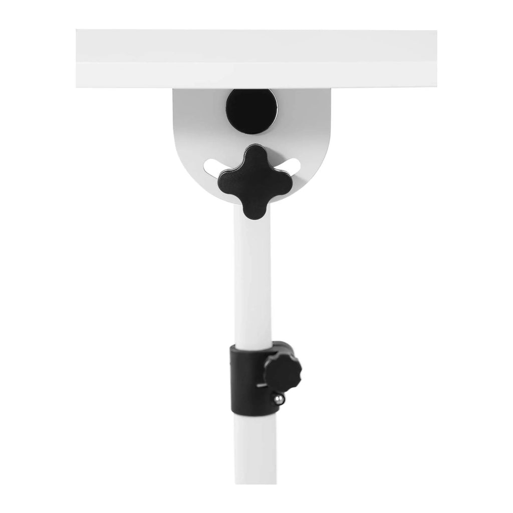 Tavolo per laptop scrivania regolabile in altezza tavolo mobile su rotelle 43 x 91 cm altezza: 70 - 110 cm 14_0005975
