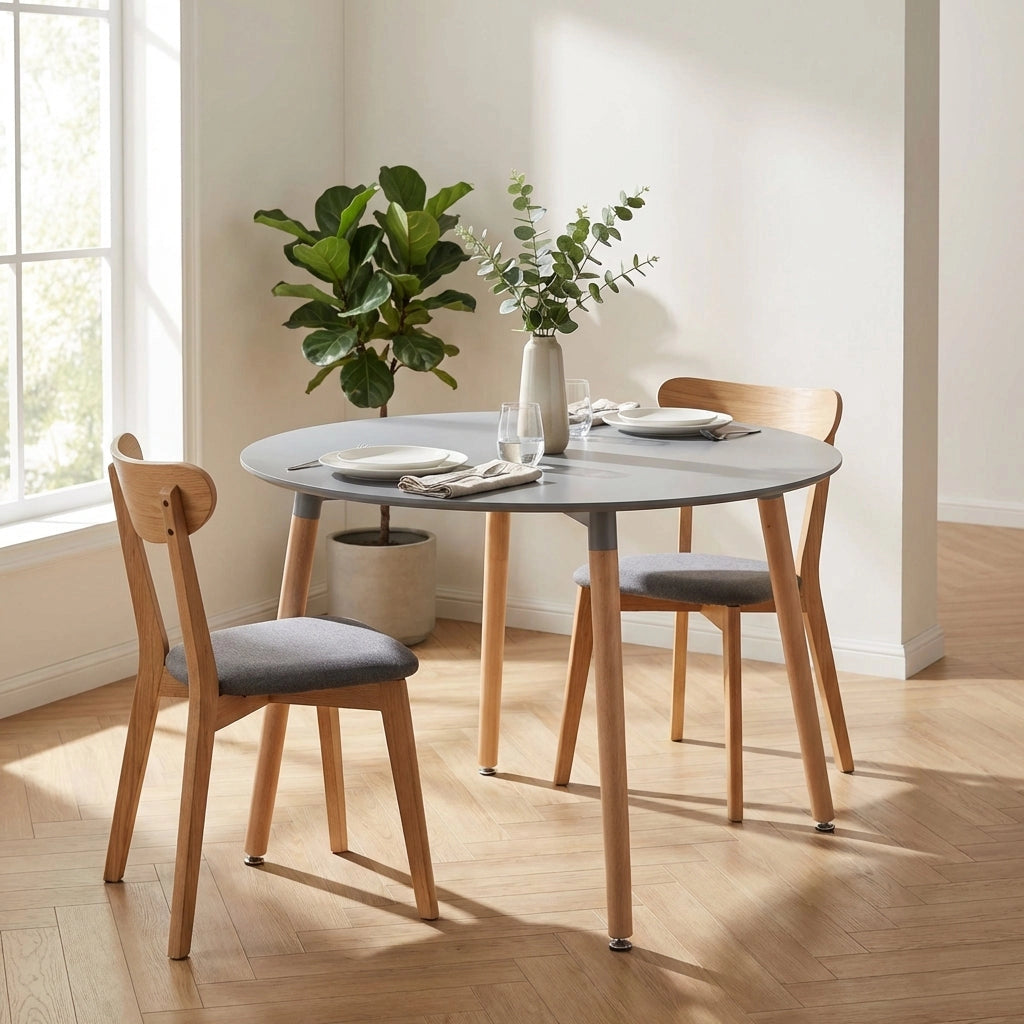Tavolo Rotondo 120 in Plastica cm 120x120x75 - LYON