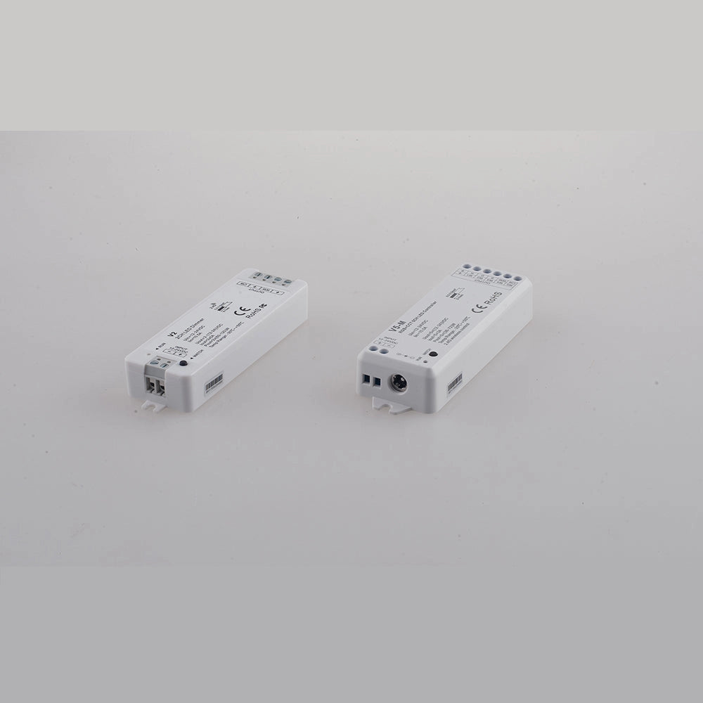 RICEVITORE RF2,4G 5 CANALI PER WALLPAD DMX UTILIZZABILE PER SINGOLO COLORE E RGB E RGBW E RGB+CCT 11,4X3,8