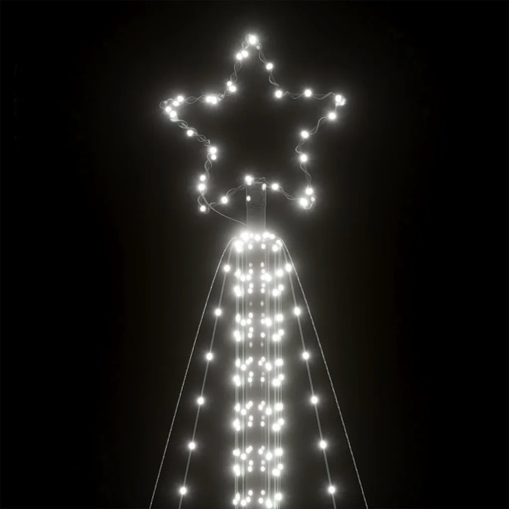 vidaXL Albero di Natale a LED 861 LED Bianco Freddo 478 cm
