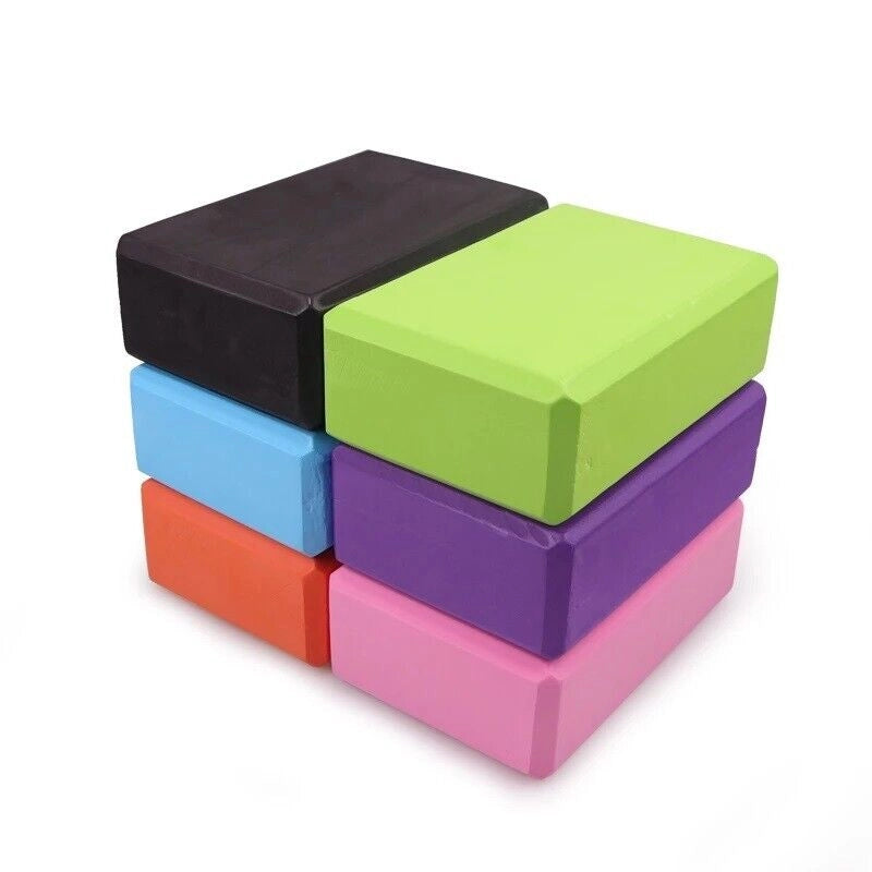 MATTONCINO YOGA SCHIUMA MATTONE BLOCCO PER ESERCIZIO EQUILIBRIO FITNESS PILATES