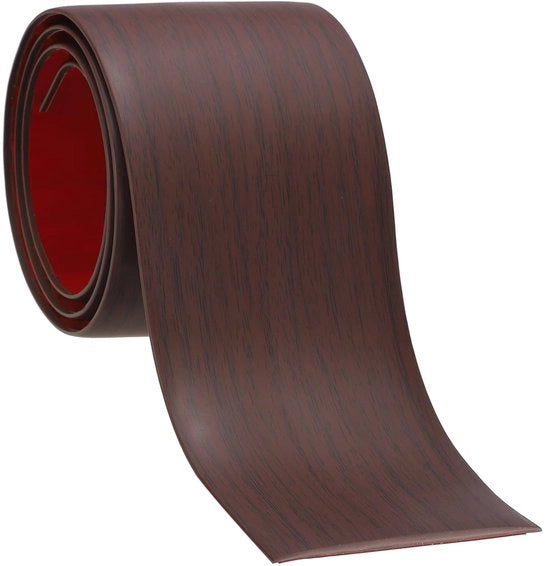 76x100 cm profilo di transizione per piastrelle autoadesive, finitura in legno di rovere rosso, strisce di transizione autoadesive per pavimenti morbidi, strisce di protezione per bordi per pavimenti in lamina.