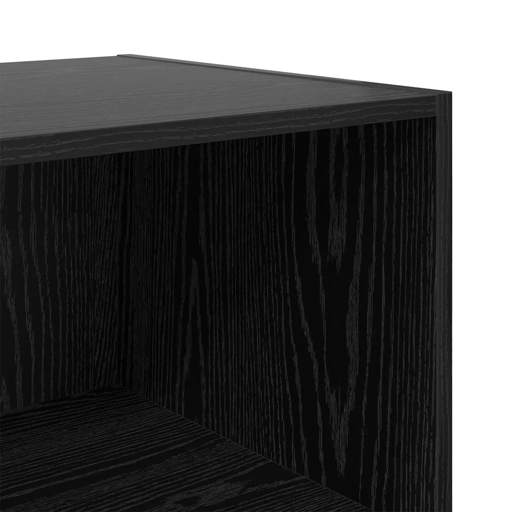 Guardaroba Rovere Nero 50 x 30 x 200 cm Legno ingegnerizzato 3403215
