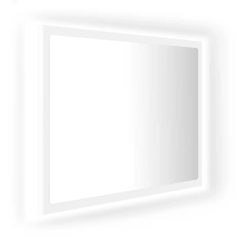 Specchio da Bagno con LED Bianco 60x8,5x37 cm in Acrilico 804916