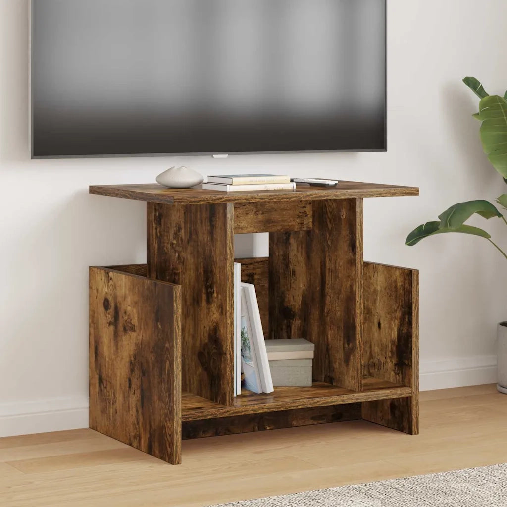 Supporto TV 50 x 35 x 45 cm Rovere fumé Legno ingegnerizzato 891008