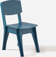 Sedia in legno - Sedia da cucina - Sedia da ufficio - Costruzione a tenone - Protezione per pavimenti resistenti alle abrasioni - Montaggio facile - 44,5 cm x 86 cm x 61 cm