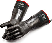 Manopole per BBQ Resistenti al Calore XL - Accessori per Grill e Pit Barbecue - Impermeabili e Resistenti all'Olio - Facili da Pulire - 43.2cm