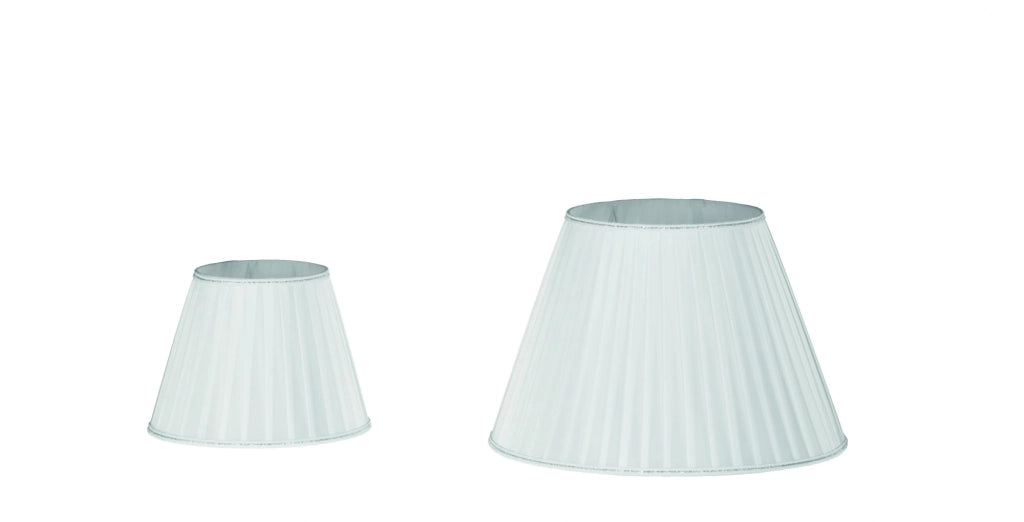 LUME GRANDE GALA 1 LUCI ATTACCO E14 OTTANIO E CROMO H.40+26CM