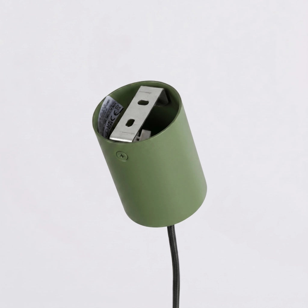 Lampadario AURA 4 verde oliva Gx53