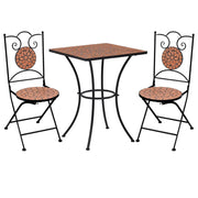 Mobili da bistrot 3 pezzi mosaico terracotta piastrella in ceramica 02_0014541