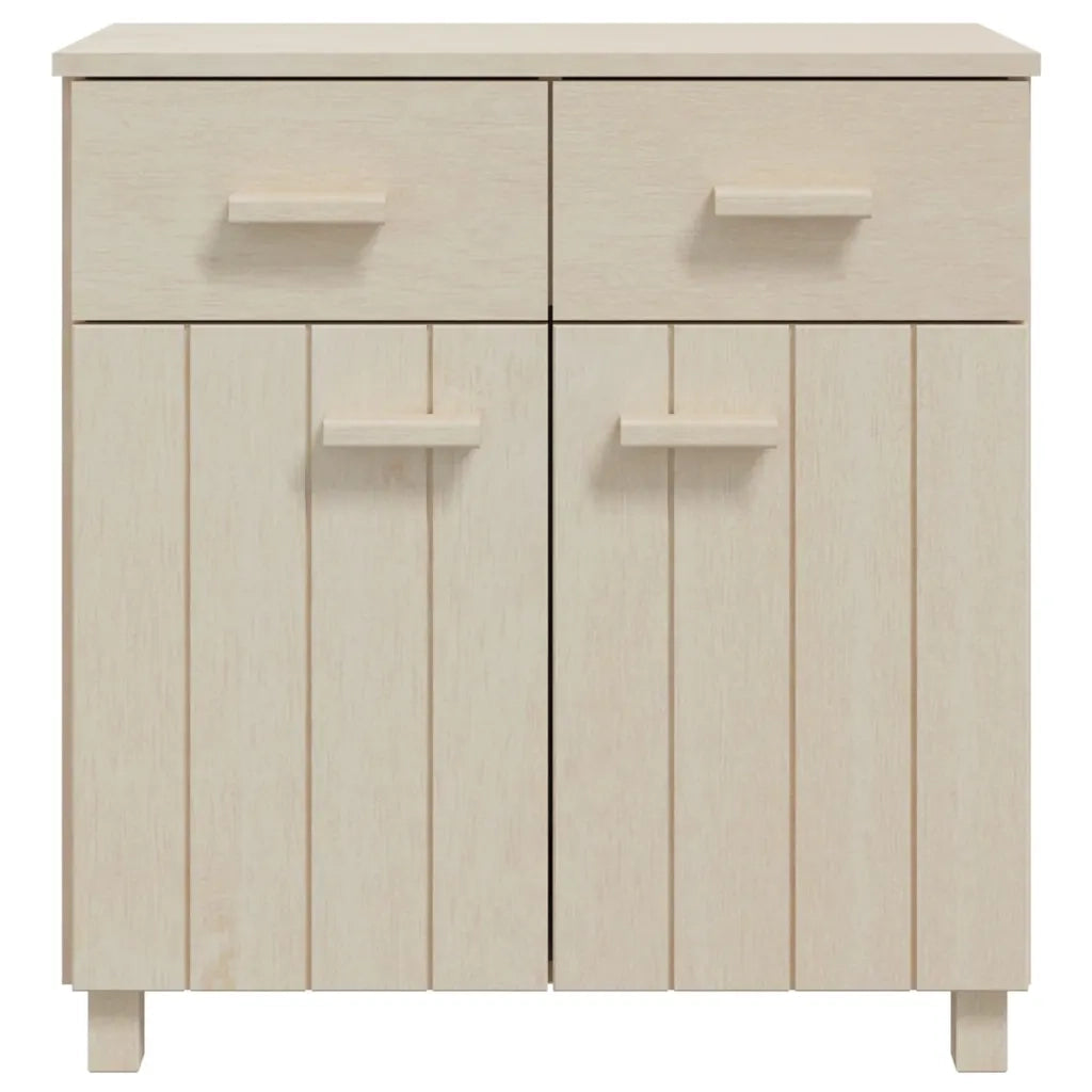 Credenza HAMAR ambra 79x40x80 cm in Legno Massello di Pino