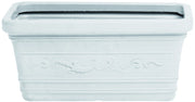 FIORIERA RETTANGOLARE FESTONATA PRESTIGE Col. Bianco cm. 60
