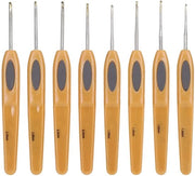 Set di ago per cucire ergonomico - 8 pezzi - diverse misure 2,5-6,0 mm - duraturo - comodo - riduce la fatica alle mani - attrezzi per cucire