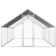 Gabbia per Polli da Esterno 2,75x6x1,92m in Acciaio Zincato 170790