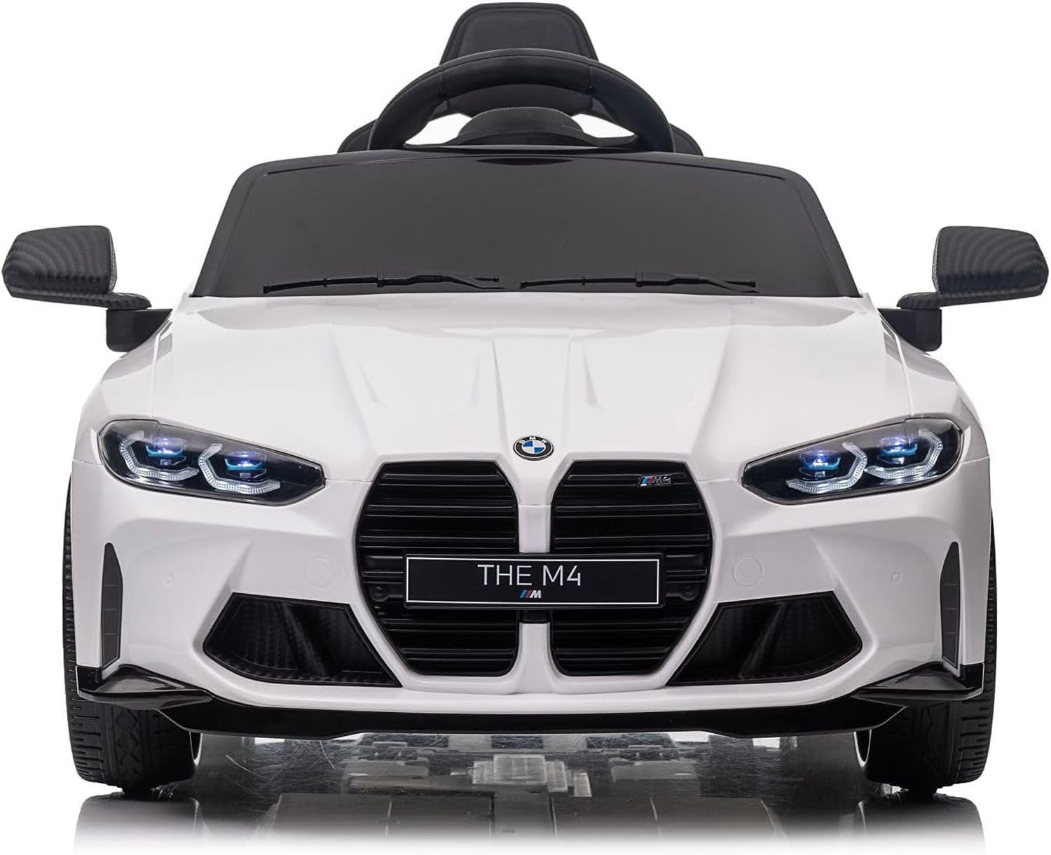 Macchina Elettrica per Bambini Licenza Ufficiale Bmw M4 10,8V 3,1Ah Bianco