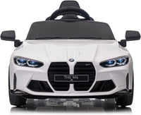 Macchina Elettrica per Bambini Licenza Ufficiale Bmw M4 10,8V 3,1Ah Bianco