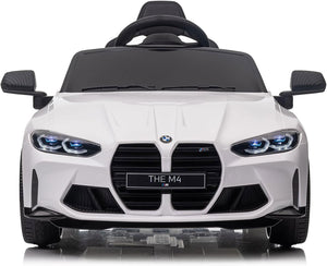 Macchina Elettrica per Bambini Licenza Ufficiale Bmw M4 10,8V 3,1Ah Bianco