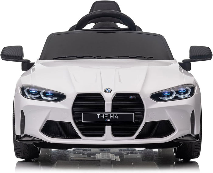 Macchina Elettrica per Bambini Licenza Ufficiale Bmw M4 10,8V 3,1Ah Bianco