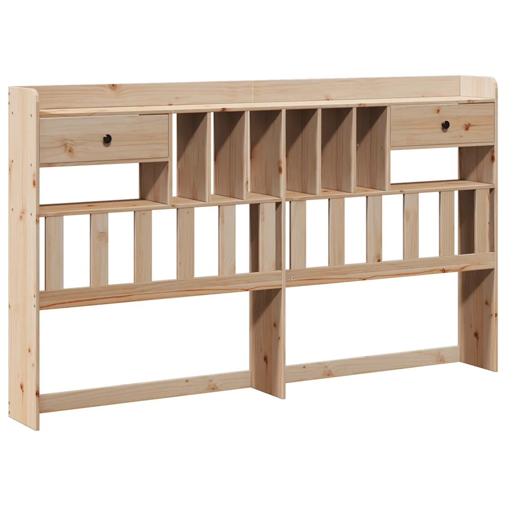 Letto Libreria senza Materasso 180x200 cm in Legno di Pino 3322347
