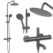 Set Doccia Da Incasso Con Termostatato Lungo Titan