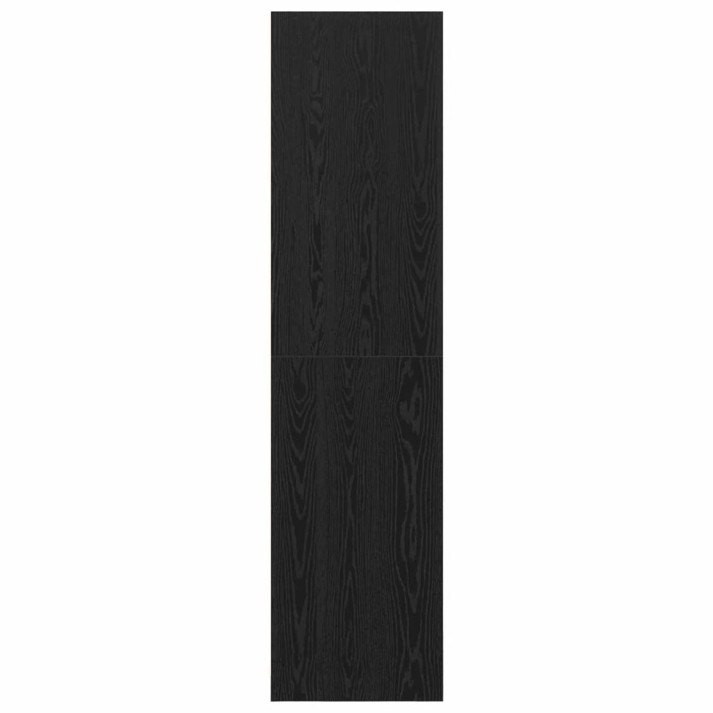 Guardaroba Rovere Nero 100 x 50 x 200 cm Legno multistrato