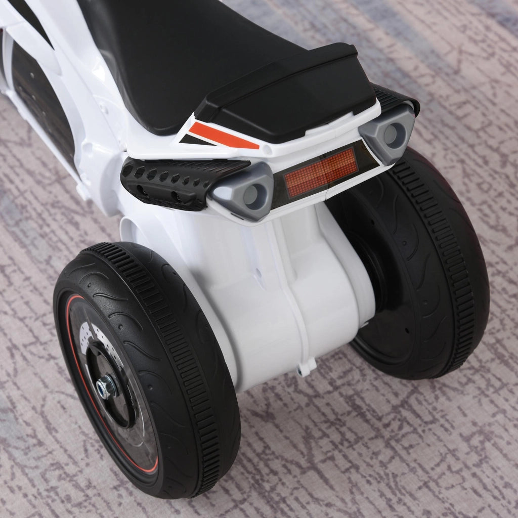 Moto Cavalcabile per Bambini   Bianco e Rosso