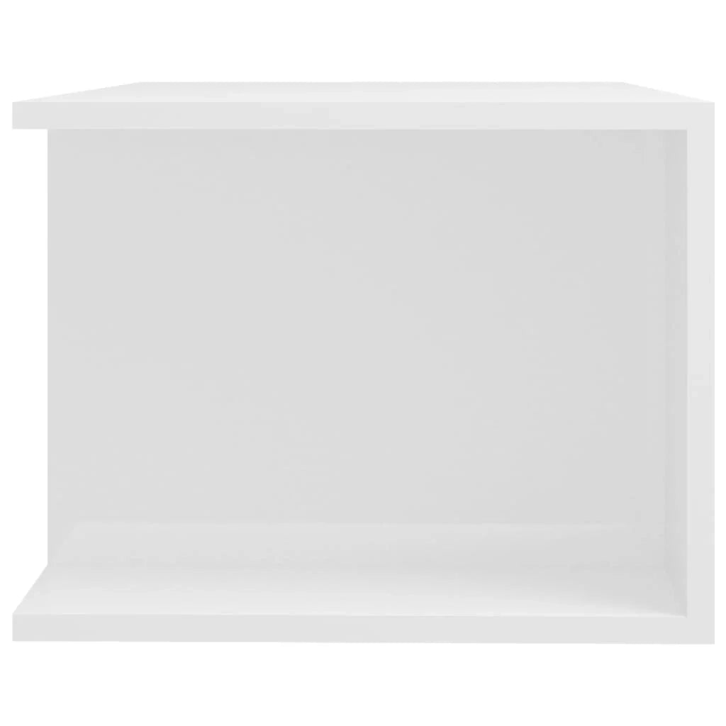 Mobile TV multimediale Mensola TV televisione buffet sala da pranzo soggiorno camera da letto con luci LED luminose 90 x 39 x 30 cm bianco 02_0026662
