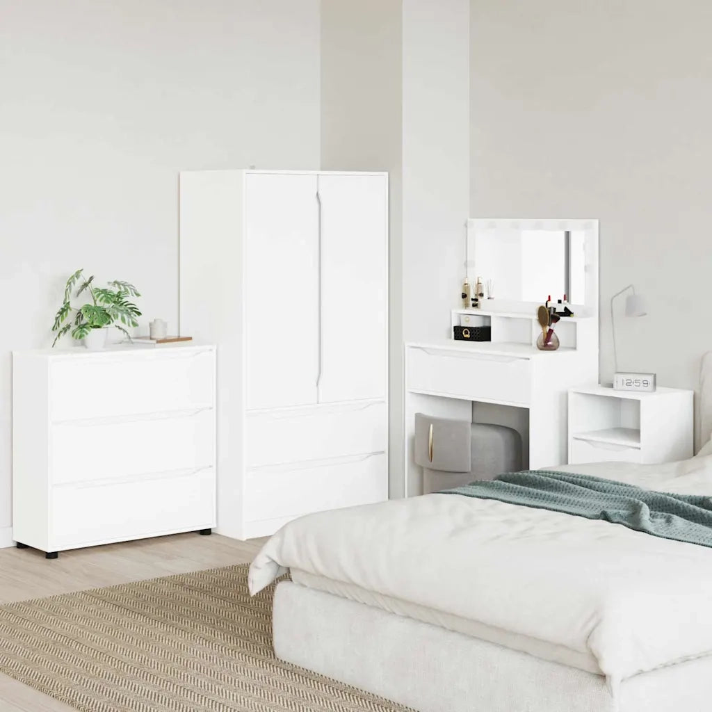 Armadio Bianco 80 x 31 x 81 cm Legno multistrato 888847