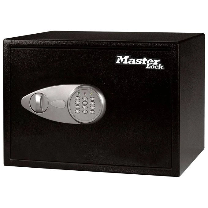 Master Lock X125ML Cassaforte a Combinazione Digitale 33,3 L Acciaio Fissaggio a Muro o Pavimento colore Nero