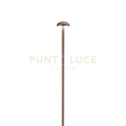 PALETTO DA GIARDINO LED DC24V PUCK BRONZO 3W 360LM 3000K IP65 4,2X60CM INCLUSI CAVI 300CM