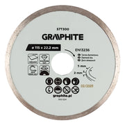 DISCO DIAMANTATO Ø 100 mm - foro 22,2 mm  - GRAPHITE