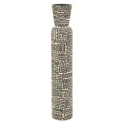 Vaso Decorativo VKH1033, Grigio, Poliresina, 16x16x86 cm