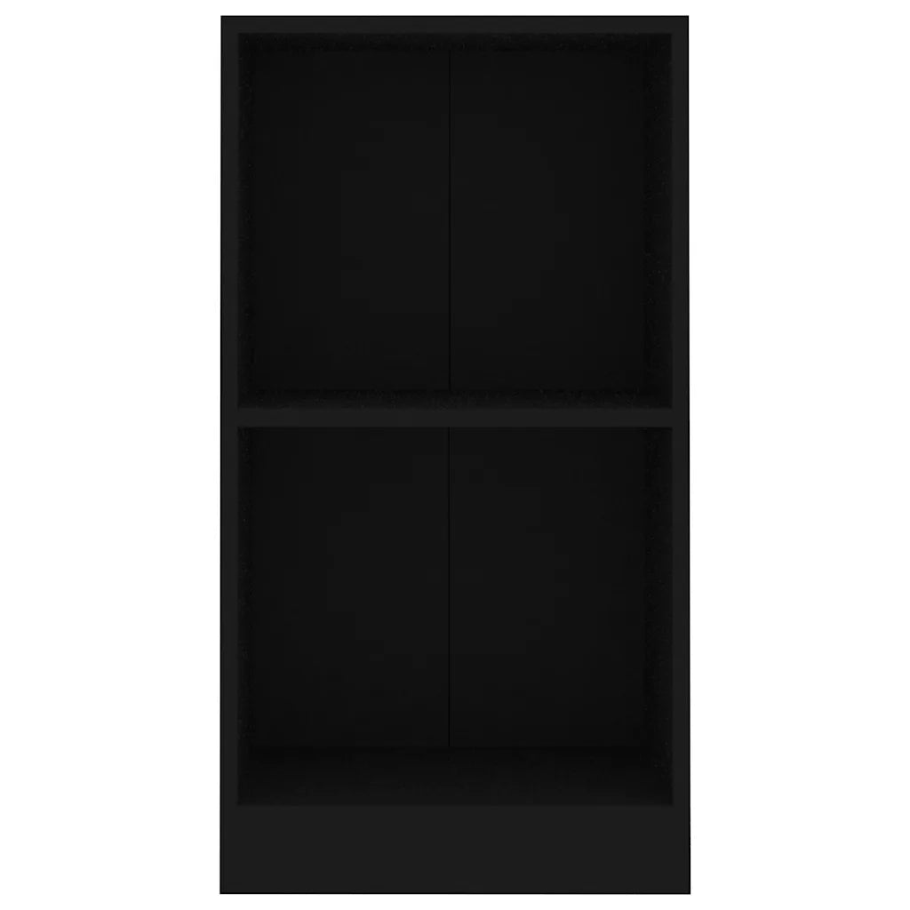 Libreria Nera 40x24x75 cm in Legno Multistrato 800820