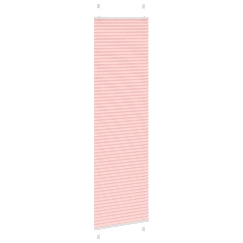 Tenda Plissettata Rosa 55x200 cm Larghezza Tessuto 54,4 cm 4015457