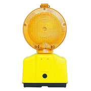 Lampada da Cantiere Lampeggiante Corpo Velamp Double Blink Road Giallo Fluo