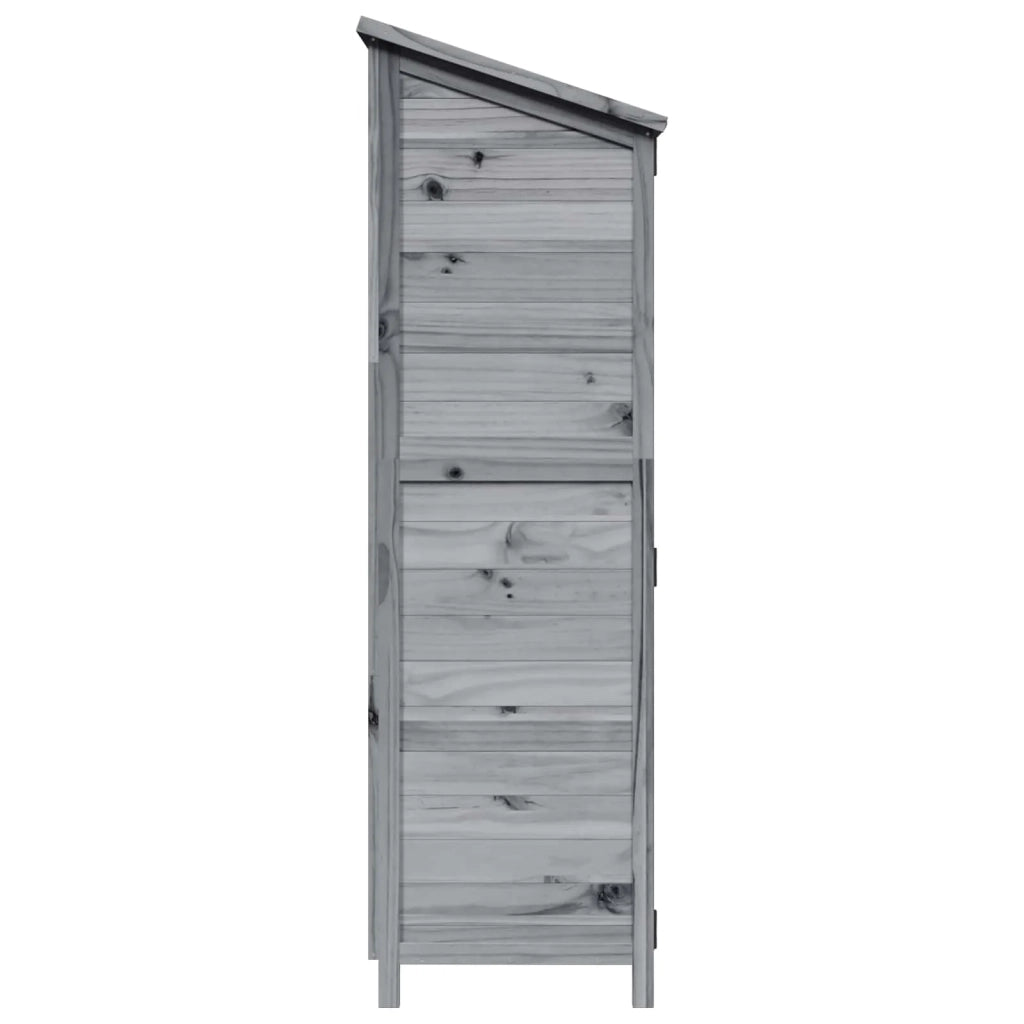 Capanno da Giardino Grigio 106,5 x 56 x 176 cm CFW6695368