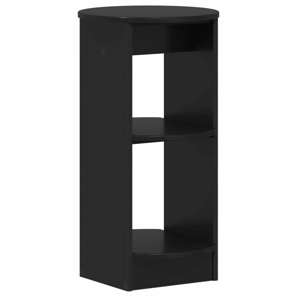 Mobile laterale Nero Legno ingegnerizzato