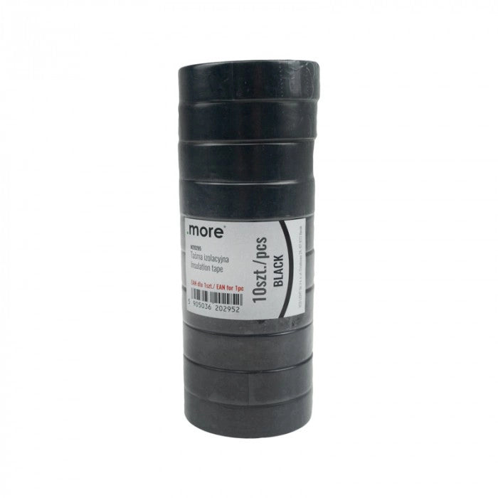 Nastro isolante nero 15 mm x 10 m Ecolight