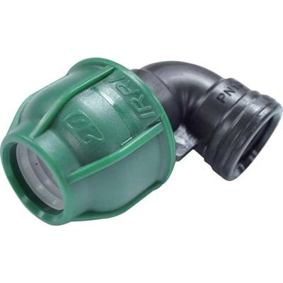 GOMITO A COMPRESSIONE FILETTO FEMMINA PN10 - MM 20X3/4F- 10 pezzi