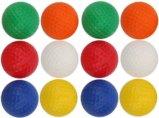 Ballo di allenamento indoor in schiuma PU - 12 pezzi - leggero e soffice - buona elasticità - sicuro e non tossico