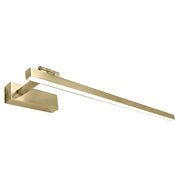 Applique Da Bagno Led Swe032-1w 60cm Brush Gold